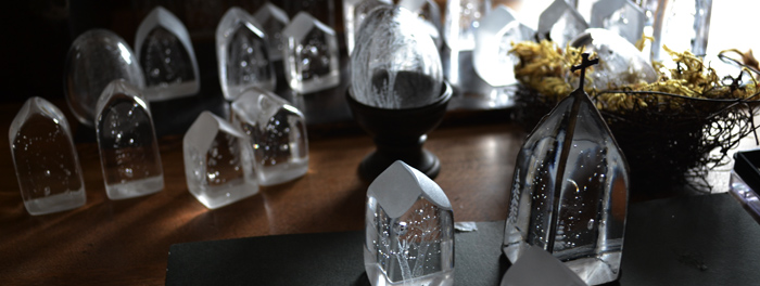 《つくり手ファイル》「息、白むころ。」／ガラス作家keino glass さん