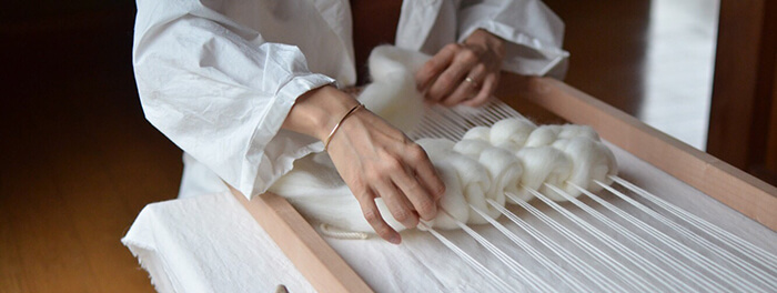 《つくり手ファイル》ただの飾り、だからいい。／織物作家池田美穂子さん