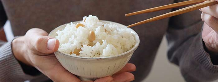 《簡単レシピ帖》ほくほく、大豆ごはん