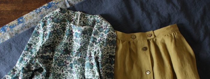 《SHOP EVENT NEWS》Envelope川西・名古屋/わたし印のセミオーダー第2弾「生地を選んで仕立てる、ンピースとスカート」