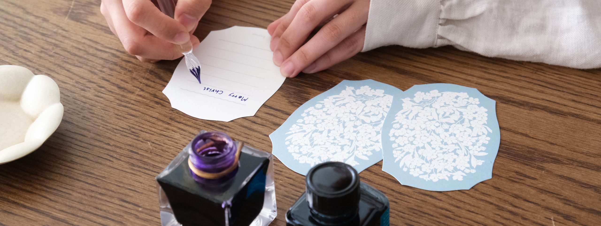 【プレゼント第1弾】ユキヤナギの花を添えて、想いを伝えるメッセージカード