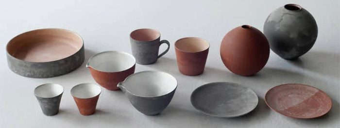 大森健司 皿 器 作家/2枚セット 陶芸家 大森健司 Kenji Omori - Japanese ceramic artist Kenji